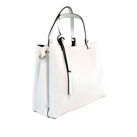 sale❤️オフホワイト  ハンドルbag ボリュームスリーブカットワンピース